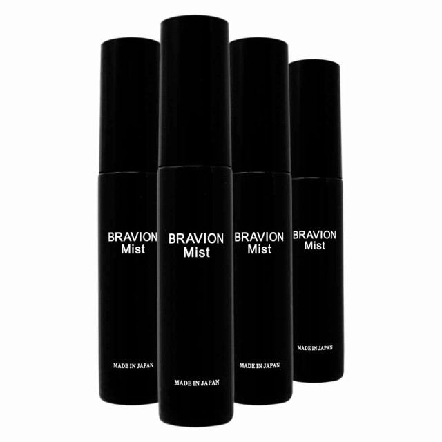 消臭ミスト BRAVION Mist（ブラビオンミスト） 公式通販 4本 4ヶ月分 5冠達成 医薬部外品 ジャムウ メンズ デリケートゾーン 薬用ミストの通販は