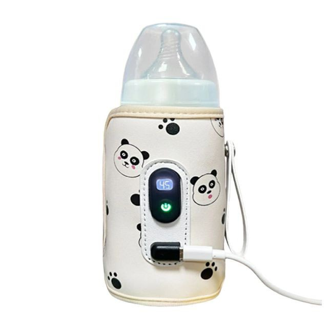 春新作 送料無料 哺乳瓶 ウォーマー ボトルウォーマー USB ミルクウォーマー 保温器 温乳器 ミルク 温め 保温 旅行 携帯 加熱 ヒーター 秋 冬 哺乳瓶カバー 電熱 授乳 温め 持ち運び 携帯 外出 車内 充電 ベビー 出産準備 赤ちゃん ギフト_16