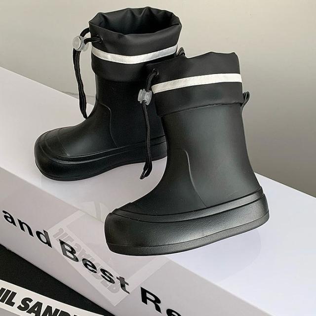 最安値挑戦 春新作 送料無料 新作 新品 キッズ レインシューズ レインブーツ レディース 長靴 雨具 子供 男の子 女の子 男女兼用 おしゃれ かわいい シンプル 完全防水 梅雨対策 台風対策 アウトドア 防滑 防水靴 軽量 滑りにくい_12