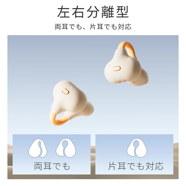 最安値挑戦 春新作 送料無料 新作 ワイヤレスイヤホン イヤーカフ イヤホン 耳を塞がない ブルートゥース Bluetooth 5.4 OWSイヤホン iPhone Android対応 骨伝導イヤホン 瞬時接続 150H連続再生 Type‐C充電 IPX7防水 音漏れ防止 マイク付き_12