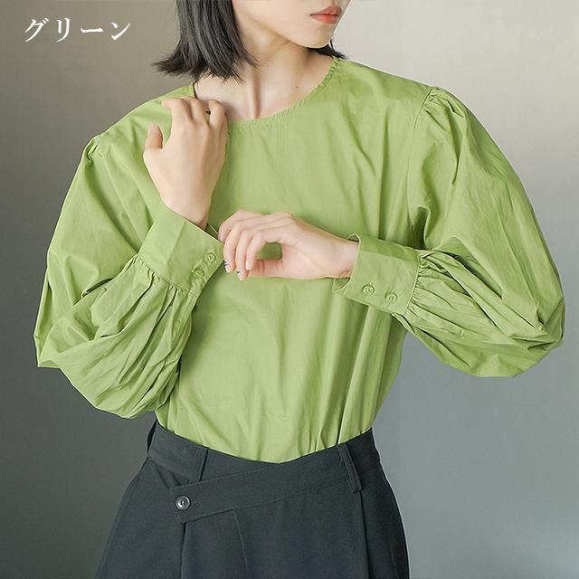 送料無料 春新作 ブラウス シャツ レディース ブラウストップス バックボタンデザイン 体型カバー 春 夏 長袖 トップス 春服 通勤 お呼ばれ 卒業式 卒園式 入学式 入園式 きれいめ プルオーバー チュニック 無地 カジュアル ゆったり リラックス ママ おしゃれ_5