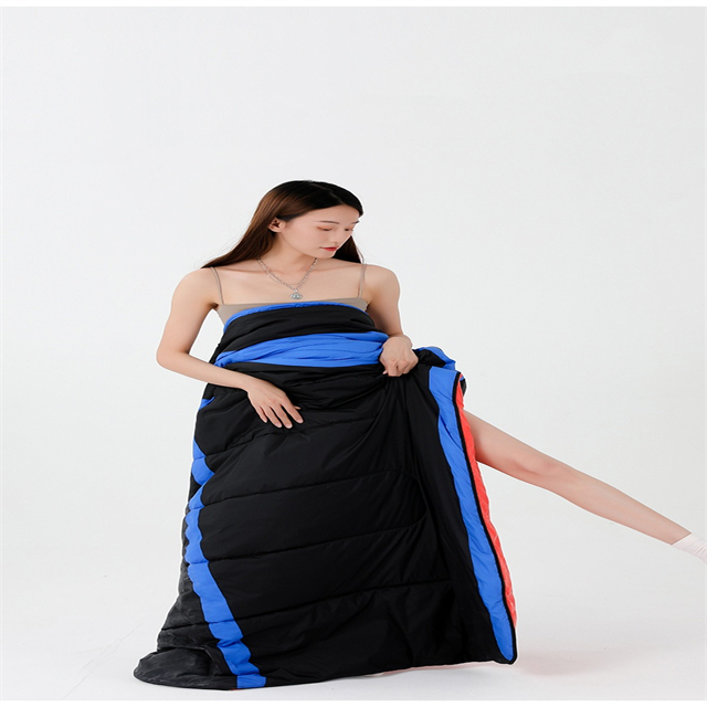 夏新作 送料無料 寝袋 冬用 シュラフ 封筒型 電熱寝袋 加熱 電気