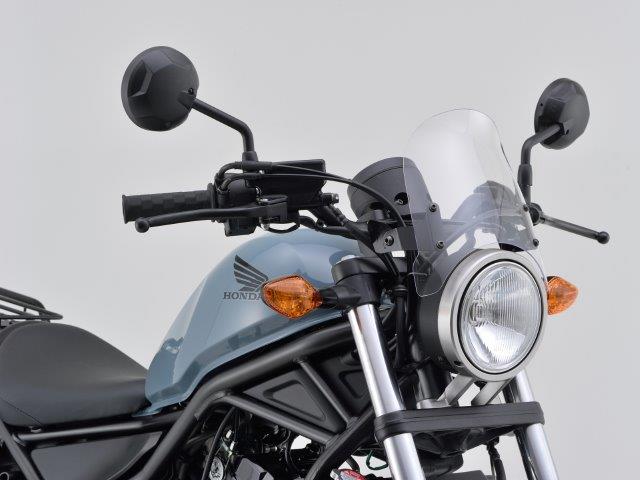 DAYTONA デイトナ エアロバイザー 車種別キット Rebel250/500（’17〜’19）クリアー 17493の通販は