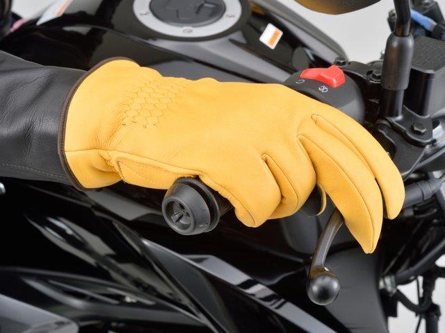 DAYTONA デイトナ HBG-057 国産内縫いウィンターグローブ キャメル サイズ : M 17580の通販は