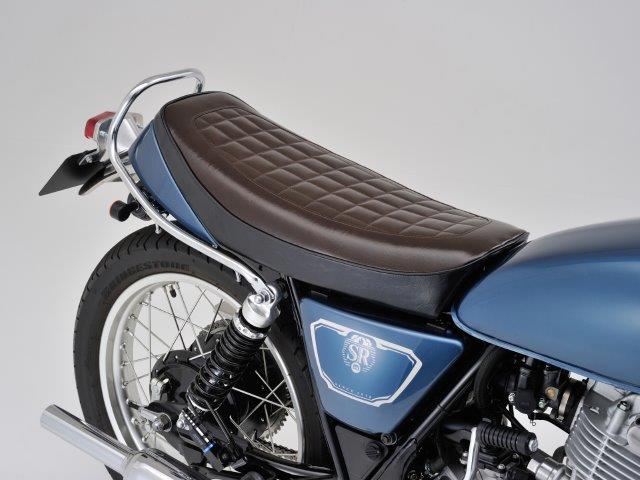 DAYTONA デイトナ ノスタルジックシート ブラック/ブラウン SR400