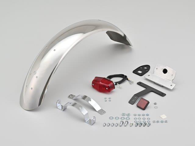 DAYTONA デイトナ ステンレスショートフェンダー リアフェンダー