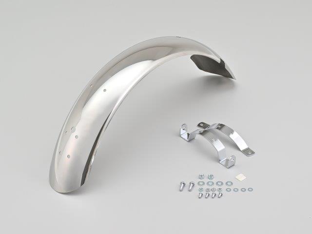 250TR ステンレスショートフロントフェンダー　デイトナ　w400他 デイトナ ショートフェンダー W650/W400/W800/250TR (42792)
