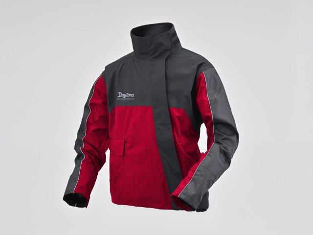 48259 デイトナ DR-001 ハイパフォーマンスレインジャケット 赤 BLサイズ JP店 DR-001 ハイパフォーマンスレインウエア 上下セット｜株式会社
