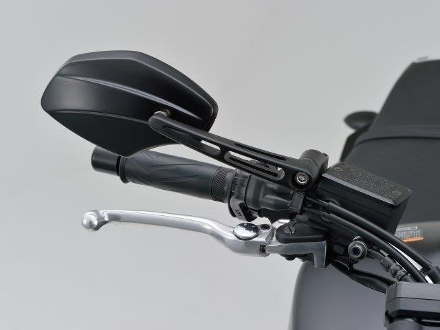 デイトナ バイク用 ヘキサゴン パラレルミラー 左右デイトナ パラレル