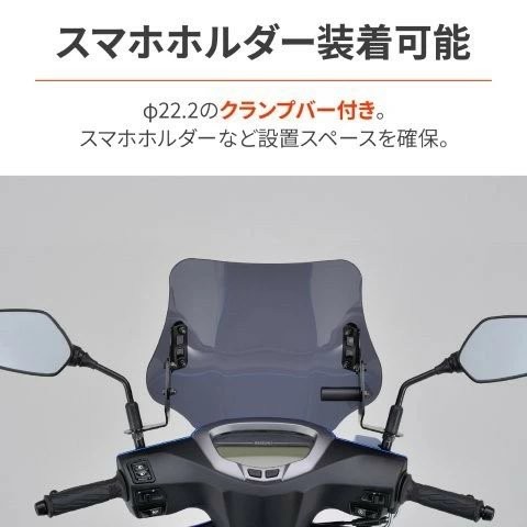 DAYTONA デイトナ ウインドシールドSS スウィッシュ（'18〜'20