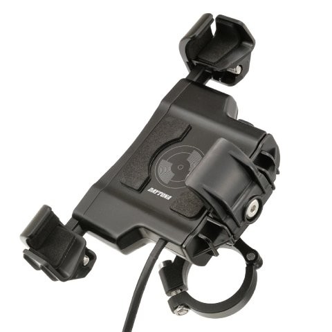 在庫有り 当日発送 DAYTONA デイトナ スマホホルダー ＋e(プラスイー) ワイヤレス充電 Qi規格対応 最大15W iPhone/Android対応 リジッド 40047 (旧品番:23012)の通販は 6,386円