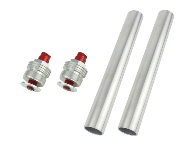 POSH Faith ポッシュ フェイス イニシャルアジャスターType2（エアーバルブ無し） シルバーボディ/レッドシャフト BANDIT400(GK75A-106157〜) /IMPULSE400/S 019066-02の通販は