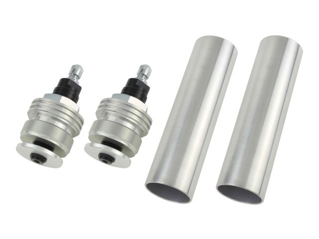 POSH Faith ポッシュ フェイス イニシャルアジャスターType1（エアーバルブ付） シルバーボディ/ブラックシャフト ゼファー400χ(1997-2008) 031165-06の通販は