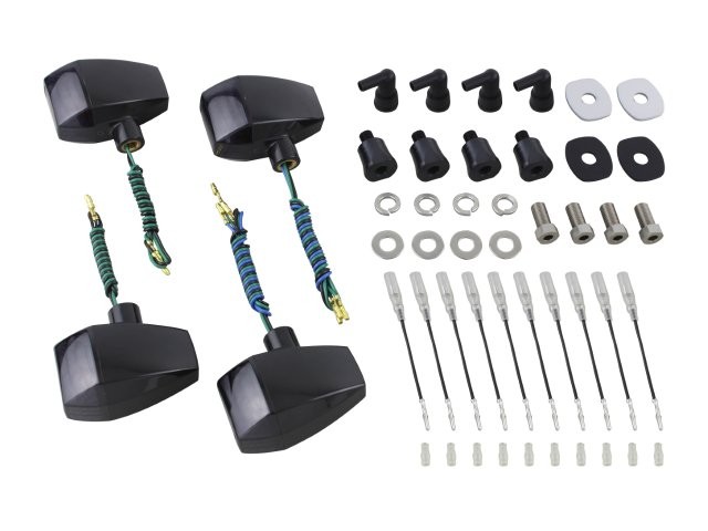 POSH Faith ポッシュ フェイス ZRタイプクリスタルカットレンズウインカーキット ブラックボディ/スモークレンズ 031487-06の通販は 12,847円