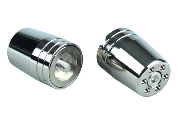 POSH Faith ポッシュ フェイス ウルトラヘビーバーエンドカワサキ純正ハンドル用 M8タイプ メッキ 031579-33-10の通販は 6,379円