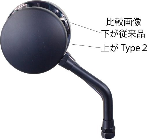 POSH Faith ポッシュ フェイス マシンドZ2タイプミラータイプ2（左右共通）10mm（正ネジ） チタン 031580-11-10の通販は