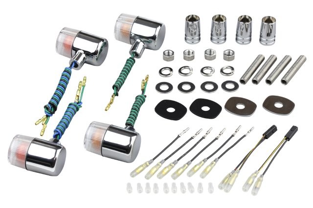 POSH Faith ポッシュ フェイス クラシカル 71タイプウインカーキット メッキボディ/クリアーレンズ 031592-53の通販は