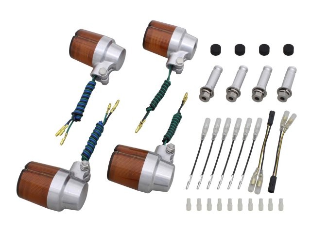 POSH Faith ポッシュ フェイス スーパーバイクタイプウインカーセット バフボディ/オレンジレンズ 031593-23の通販は