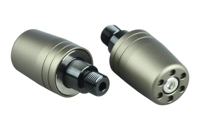 POSH Faith ポッシュ フェイス ウルトラヘビーバーエンドヤマハ純正ハンドル用M16タイプ マットチタン 031779-21-10の通販は 8,359円