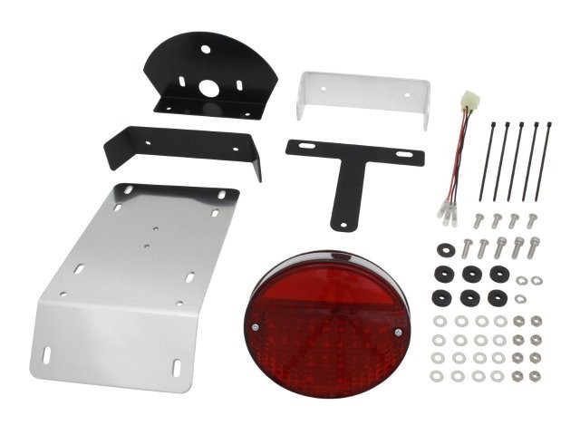 POSH Faith ポッシュ フェイス Z2テールランプフェンダーレスキットLEDタイプ（レッド） レッドレンズ ゼファー1100/RS 032090-LR-10の通販は 21,449円