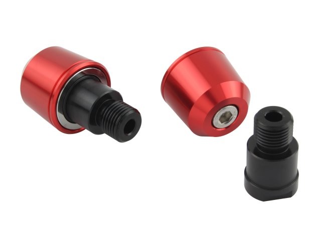 POSH Faith ポッシュ フェイス ミドルウェイトバーエンドヤマハ純正ハンドルM16タイプ レッド 032779-02-10の通販は 5,656円