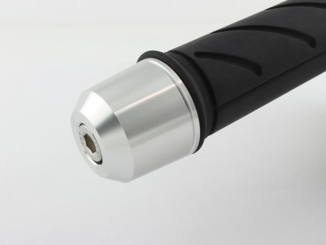 POSH Faith ポッシュ フェイス ミドルウェイトバーエンドヤマハ純正ハンドルM16タイプ シルバー 032779-03-10の通販は