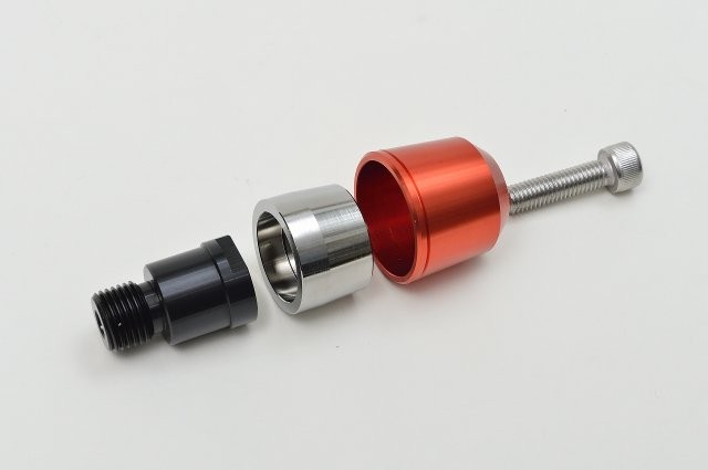 POSH Faith ポッシュ フェイス ミドルウェイトバーエンドヤマハ純正ハンドルM16タイプ シルバー 032779-03-10の通販は