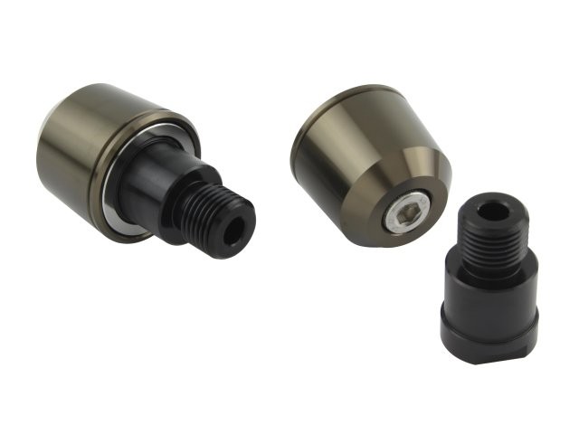 POSH Faith ポッシュ フェイス ミドルウェイトバーエンドヤマハ純正ハンドルM16タイプ チタン 032779-11-10