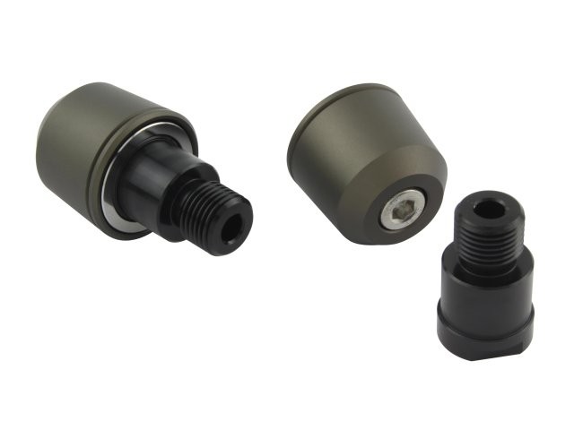 POSH Faith ポッシュ フェイス ミドルウェイトバーエンドヤマハ純正ハンドルM16タイプ マットチタン 032779-21-10の通販は 6,076円