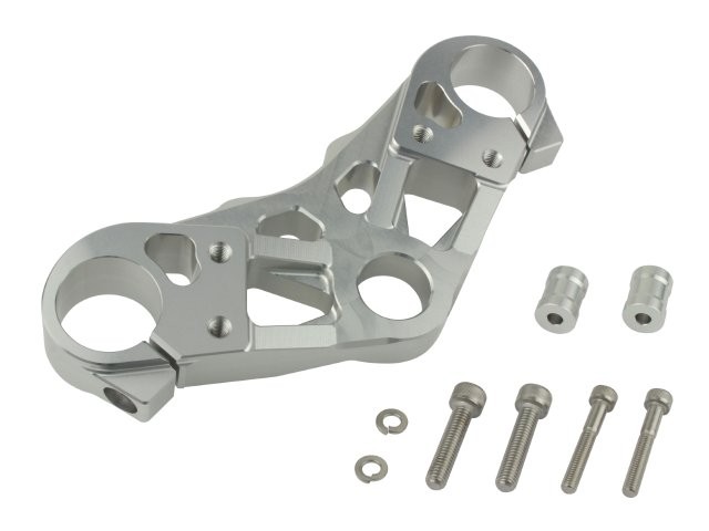 POSH Faith ポッシュ フェイス マシンドトップブリッジ シルバー NINJA250R2008-2012)/NINJA250(2013-2017) 034070-03の通販は