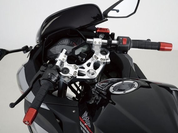 POSH Faith ポッシュ フェイス マシンドトップブリッジ シルバー NINJA250R2008-2012)/NINJA250(2013-2017) 034070-03の通販は