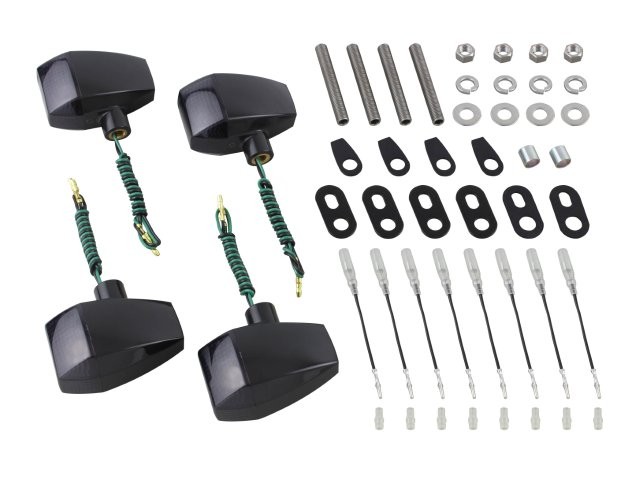 POSH Faith ポッシュ フェイス ZRタイプスタンダードレンズウインカーキットシングル球仕様 ブラックボディ/スモークレンズ GPZ900R(A1-) 038083-06の通販は 11,483円