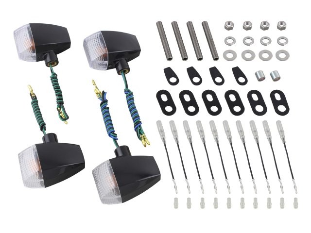 POSH Faith ポッシュ フェイス ZRタイプスタンダードレンズウインカーキットダブル球仕様 ブラックボディ/クリアーレンズ GPZ900R(A8-) 038482-06の通販はその他バイクパーツ