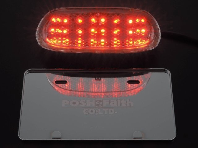 POSH ポッシュ LEDテールランプユニット スモーク ZRX1200 DAEG ダエグ POSH Faith ポッシュ フェイス LEDテールランプユニット スモーク