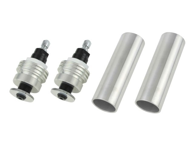 POSH Faith ポッシュ フェイス イニシャルアジャスターType1（エアーバルブ付） シルバーボディ/ブラックシャフト W650(ALL)/W800(2011-2016) 041065-06の通販は