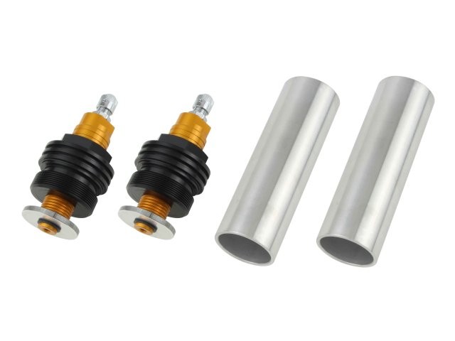 POSH Faith ポッシュ フェイス イニシャルアジャスターType1（エアーバルブ付） ブラックボディ/ゴールドシャフト W650(ALL)/W800(2011-2016) 041665-04の通販は 12,374円