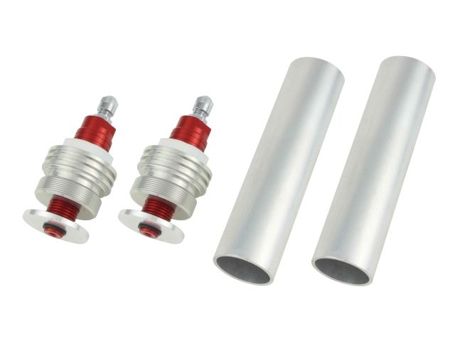 POSH Faith ポッシュ フェイス イニシャルアジャスターType1（エアーバルブ付） シルバーボディ/レッドシャフト W400(ALL) 042065-02の通販は 12,539円