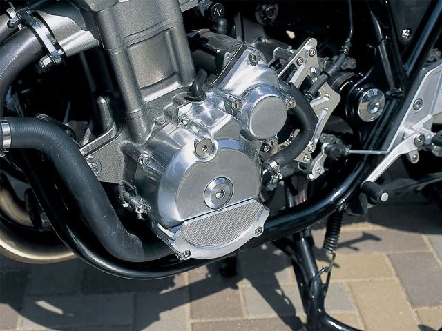 エンジンガード シルバー バイク用品 ポッシュ(POSH) GSX1300R 086302-03 Webike | POSH Faith ポッシュ フェイス エンジンガード CB400スーパー