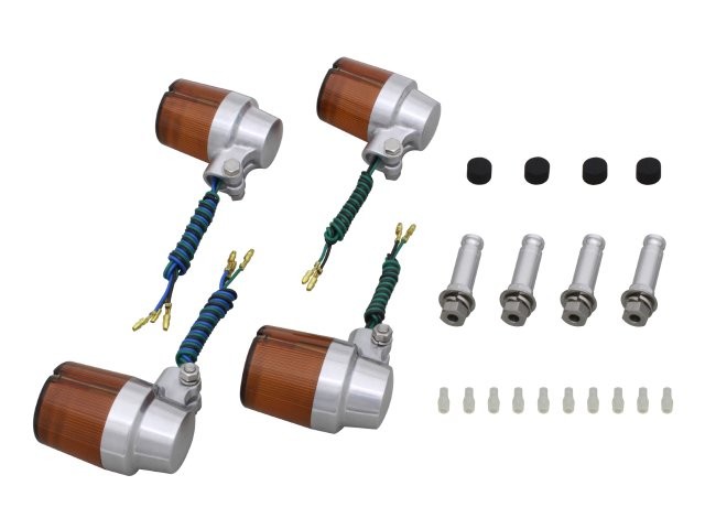 POSH Faith ポッシュ フェイス スーパーバイクタイプウインカーセット バフボディ/オレンジレンズ XJR1300(2000-2006)/XJR400/R(1995-) 060493-23の通販は 12,196円