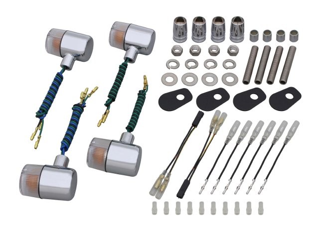 POSH Faith ポッシュ フェイス クラシカル 71タイプウインカーキット メッキボディ/クリアーレンズ ZRX1200R(2001-2003) 071592-53の通販は 13,684円