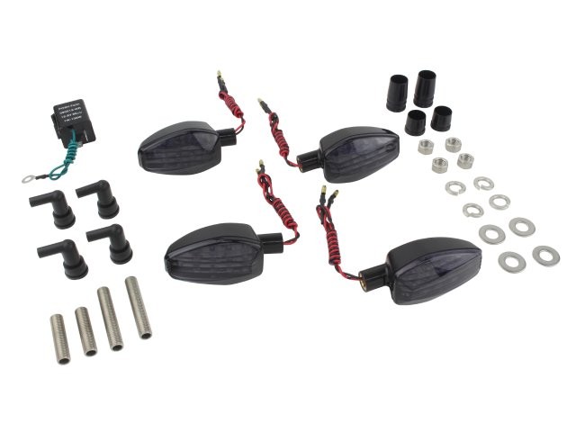 POSH Faith ポッシュ フェイス ライトウェイトLEDウインカーセット ブラックボディ/スモークレンズ GSX250R(2017-2019) 088153-06の通販は