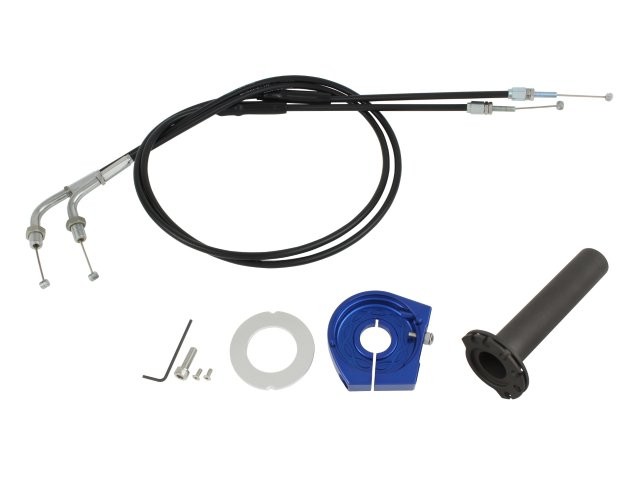 POSH Faith ポッシュ フェイス スムーススリムラインハイスロットルキット ブルー アジャスタブル/GPZ900R 090567-B1の通販は 12,847円