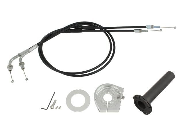 POSH Faith ポッシュ フェイス スムーススリムラインハイスロットルキット シルバー アジャスタブル/GPZ900R 090567-S1の通販は