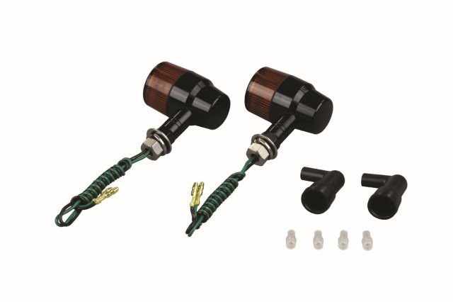 POSH Faith ポッシュ フェイス アルミマシンドウインカースーパーバイクミニ ショートステータイプ シングル球（電球無し） ブラックボディ/オレンジレンズ 091032-S6 6,745円