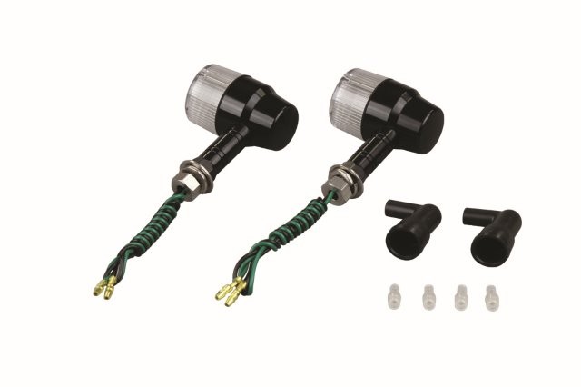 POSH Faith ポッシュ フェイス アルミマシンドスーパーバイクミニ ロングステータイプ シングル球（電球無し） ブラックボディ/クリアーレンズ 091033-L6 6,585円