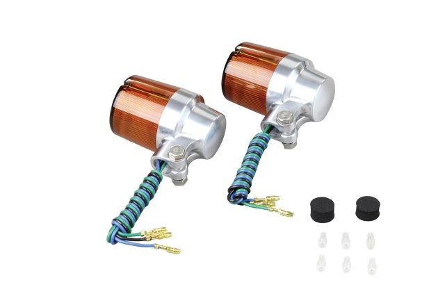 POSH Faith ポッシュ フェイス キャストスーパーバイクタイプ（2個入り）電球無し W球 シルバーボディ/オレンジレンズ 093431-23の通販は 5,389円