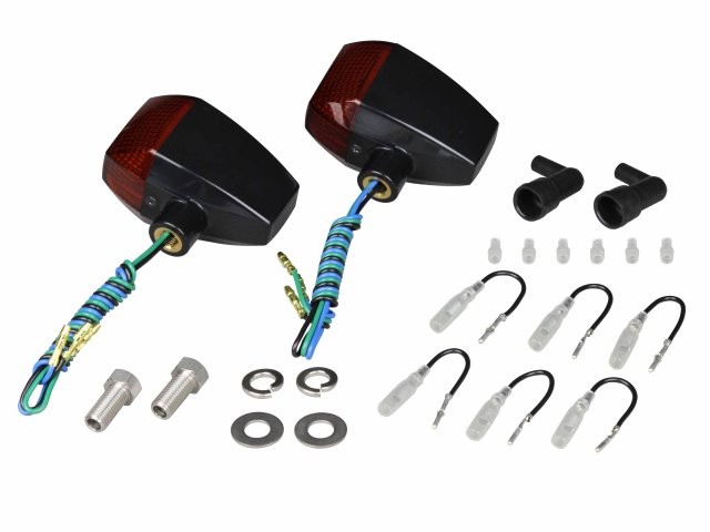 POSH Faith ポッシュ フェイス ZRタイプウインカースタンダードレンズ（ダイヤカット）2個入り ダブル球（バルブ無し） ブラックボディ/オレンジレンズ 093481-06の通販は 6,929円