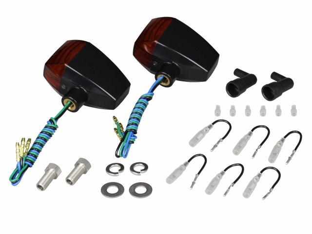 POSH Faith ポッシュ フェイス ZRタイプウインカークリスタルレンズ 2個入り ダブル球（バルブ無し） ブラックボディ/オレンジレンズ 093485-06の通販は 5,820円