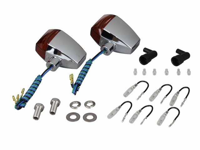 POSH Faith ポッシュ フェイス ZRタイプウインカークリスタルレンズ 2個入り ダブル球（バルブ無し） メッキボディ/オレンジレンズ 093485の通販は 6,929円