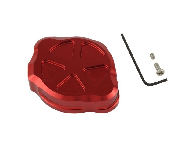 POSH Faith ポッシュ フェイス アルミマシンドラジエターキャップ レッド Z900RS(2021-2024)/Z900RS CAFE(2021-2024) 132315-02の通販は